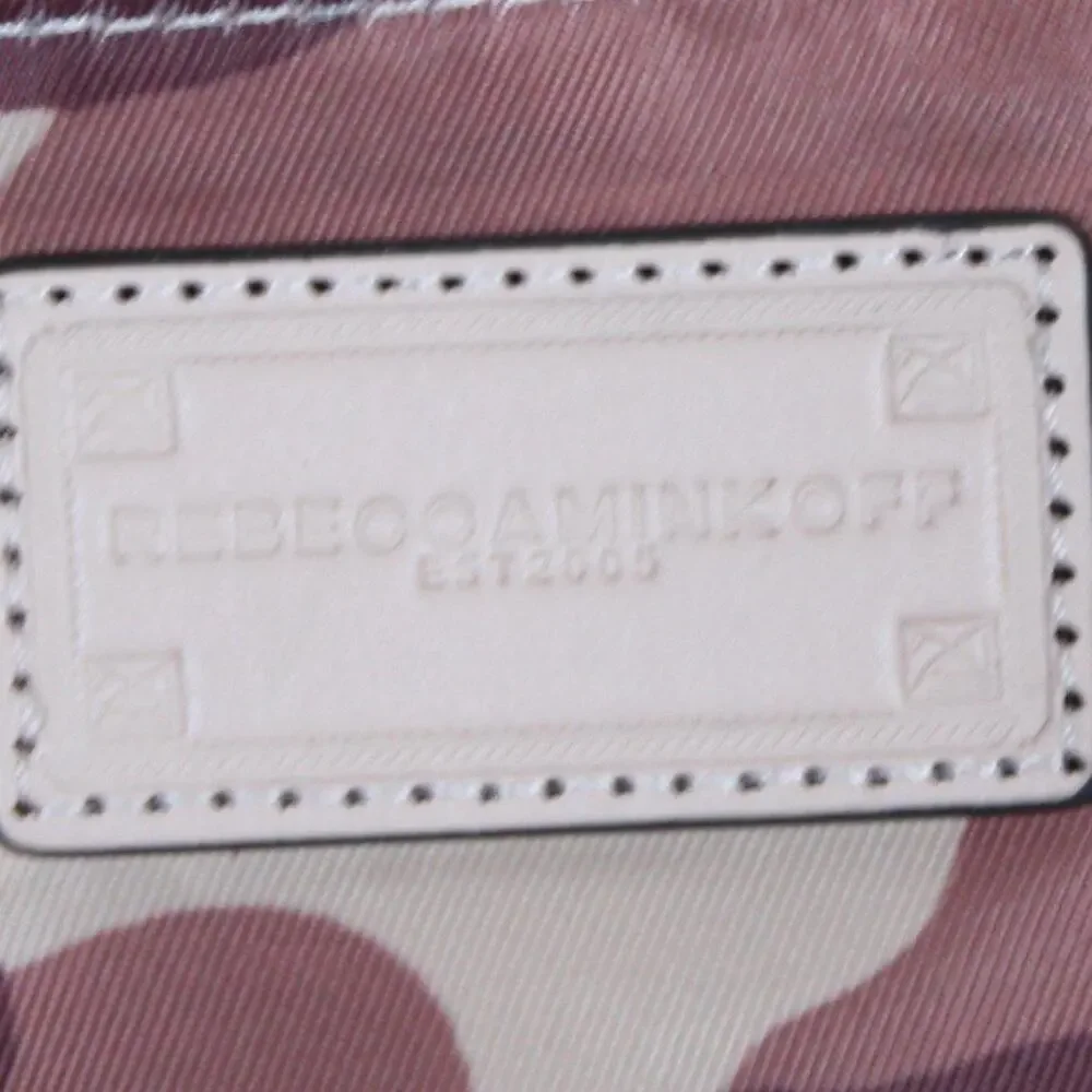 Rebecca Minkoff Pink Camouflage Make-Up Bag